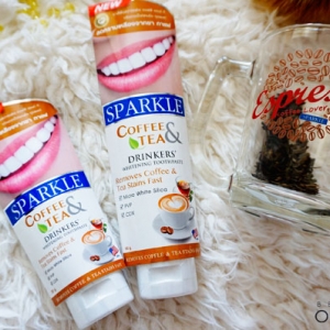 Sparkle Coffee & Tea Drinkers’ Whitening Toothpaste